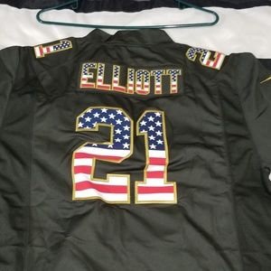 Men Cowboys Elliot black jersey XXL